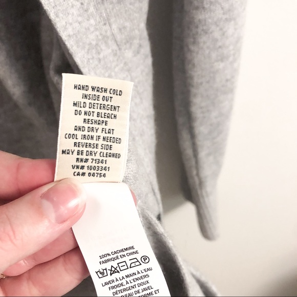 L.L. Bean 100% Cashmere Cardigan - Picture 6 of 7